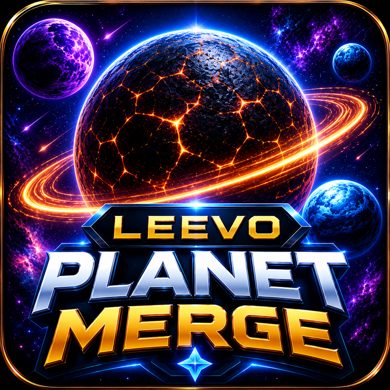 Leevo Planet Merge – solar system themed merge puzzle, relax & unwind by growing planets from small to huge